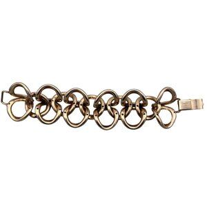 Bartek Vintage Chunky Chain Link Bracelet Gold Tone